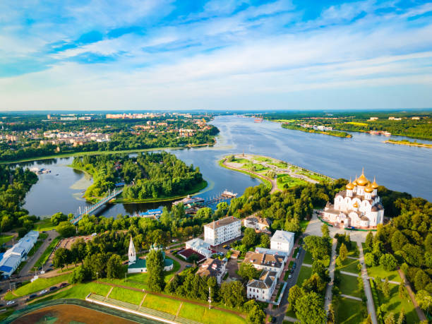 istock Assumption Cathedral aerial view, Yaroslavl 1445123154