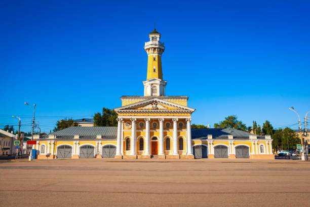 istock Fire observation tower in Kostroma, Russia 1445123177