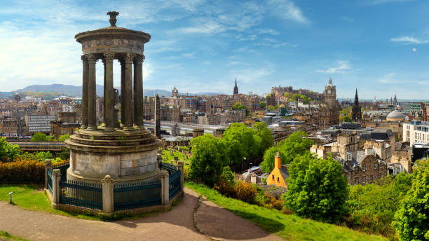istock Edinburgh castle view from Calton hill, Scotland - UK 1445124917