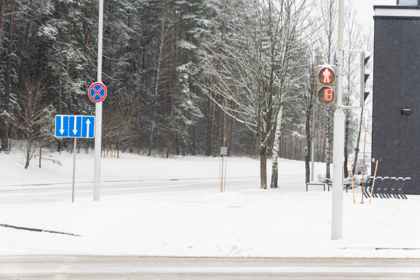 istock City after a snowfall. winter 1445125484