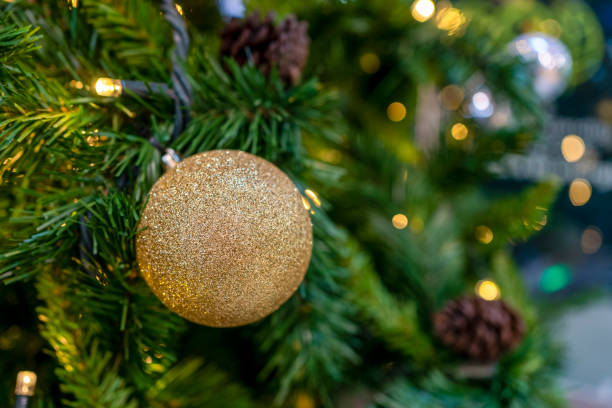 istock Christmas decoration and Christmas tree 1445133207