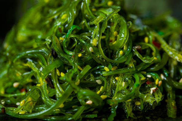 istock Chuka salad in a plate with sauce 1445134541