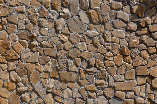 Texture background of old stone wall