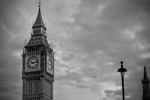 Great Bell of the Great Clock of Westminster, Big Ben Cultural landmark in London, England
