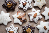 Christmas Gingerbread in Shape Stars