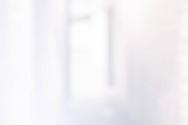 istock White Blurred Abstract Interior of Hallway Background. 1445142438
