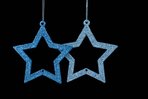 Glitter Christmas snowflake ornament.