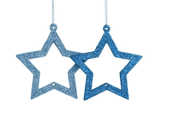 istock Christmas decoration. Star. Isolated on white background 1445144696