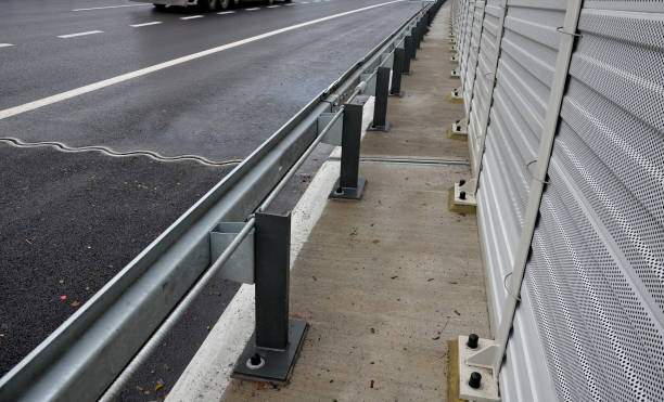 istock expansion joint or movement joint while safely absorbing thermal expansion and contraction of building materials and vibrations to allow movement due to ground settlement or seismic activity. 1445153060