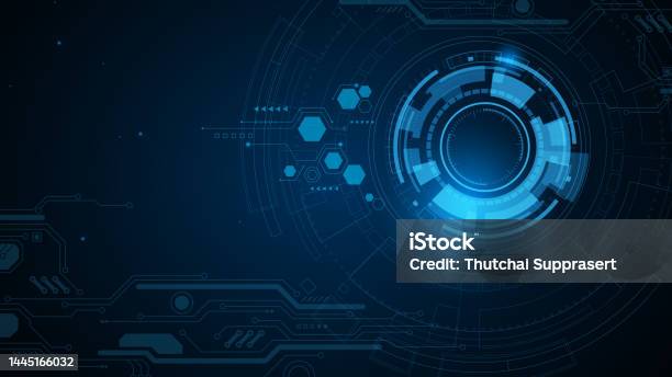 Abstract Hud Ui Abstract Hi Tech Abstract Digital Background With ...