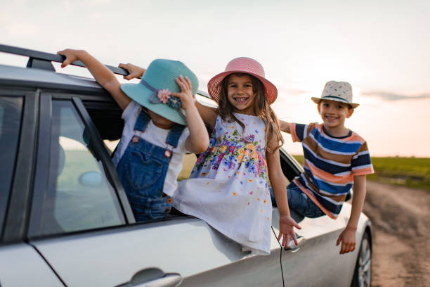 istock Beautiful children enjoying on a road trip 1445167984