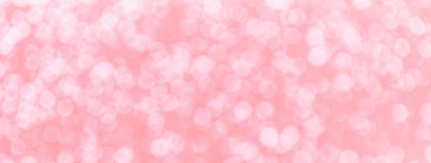 istock Blurred light pink with white sparkling background from small sequins, macro. Rose defocused backdrop 1445168784