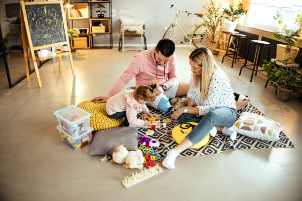 istock Family enjoying together while playing 1445172946