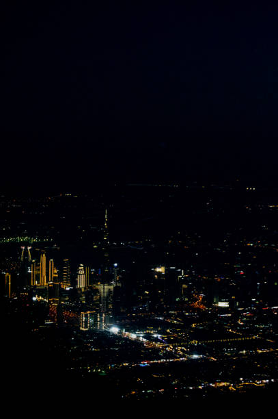 istock Night Skyline of Dubai 1445179347