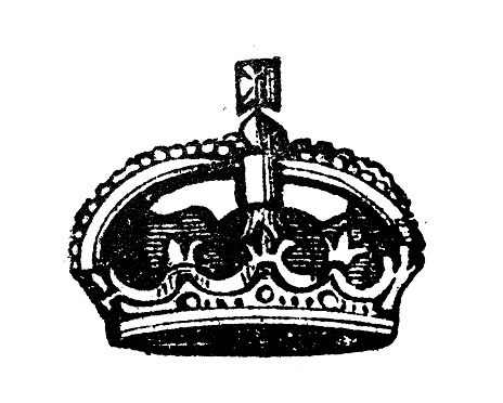 Antique engraving illustration: Diadem