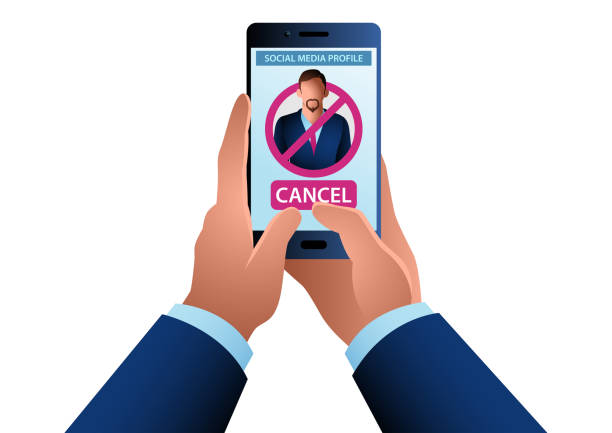istock Cancel culture, boycott, black campaign on social media 1445184793