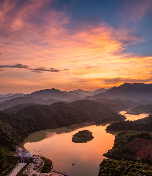 istock Ba Be National Park,Vietnam in sunset 1445187495