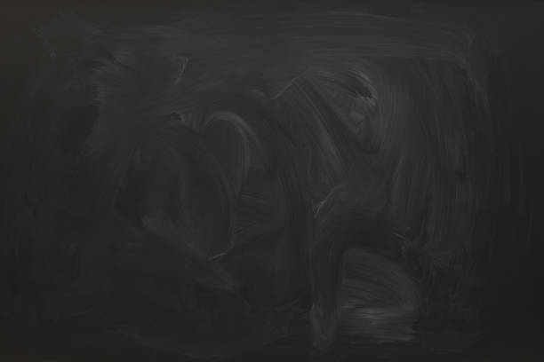 Chalk Word Written With Chalk On Blackboard