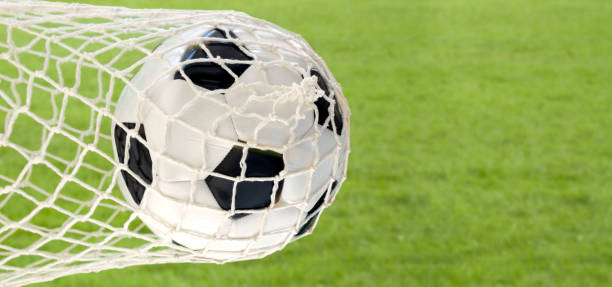 istock soccer  ball in the net 1445197910