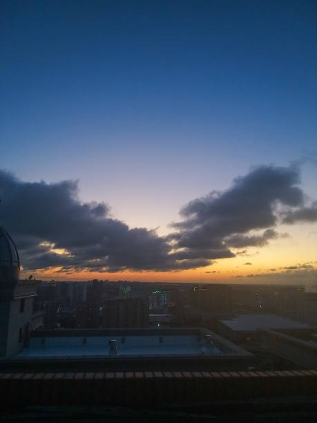 istock Beautiful sunset in taiwan 28 1445201926