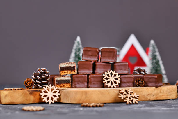 istock Traditional German sweets called 'Dominosteine' 1445204987