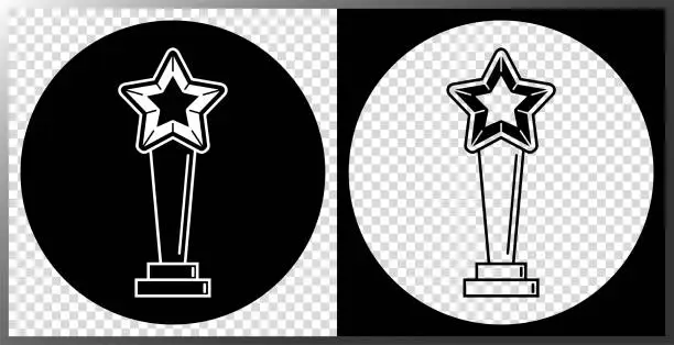 Vector illustration of Trophy icon.