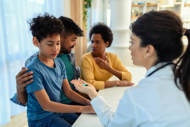 istock Doctor gives patient medication 1445209075