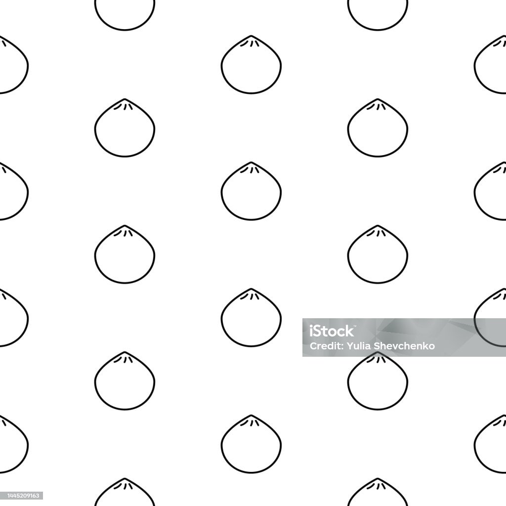 Pattern Dim Sum Dim Sum Seamless Pattern Vector Stock Illustration - Download Image Now ...