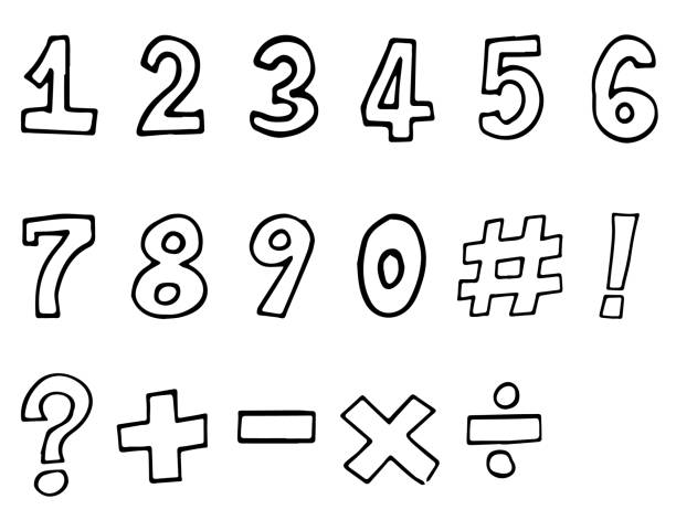 인쇄 - multiplication stock illustrations