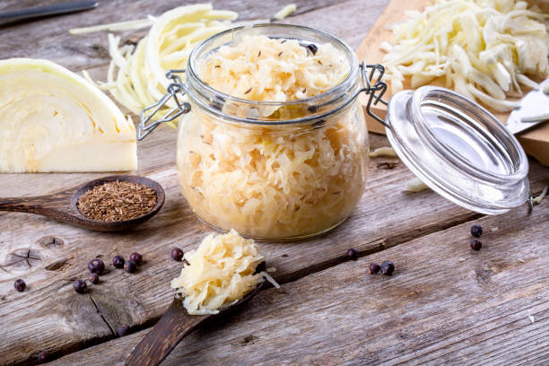 istock Homemade sauerkraut 1445223129
