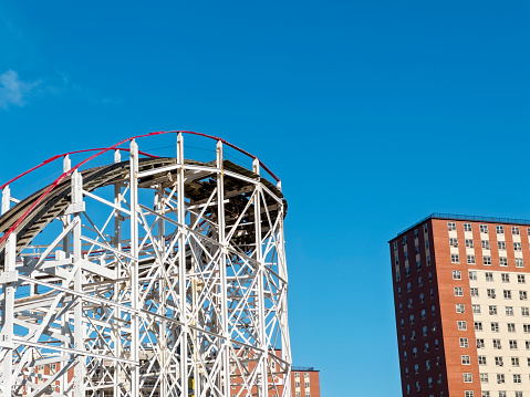 Rollercoaster in Coney Island