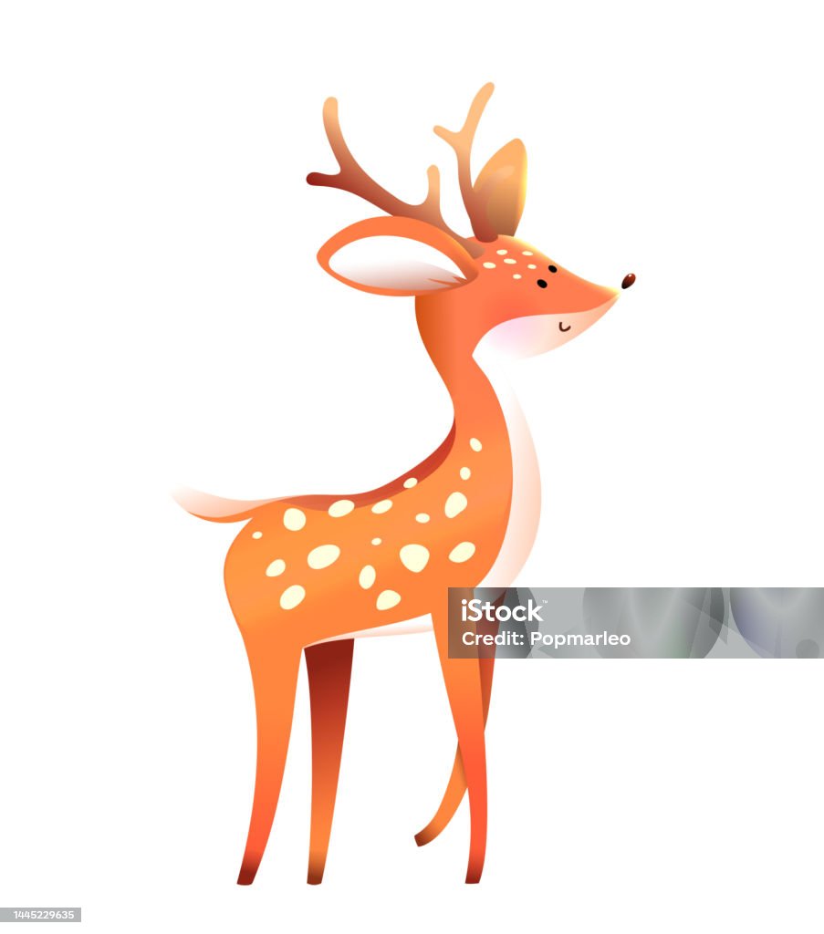 Little Deer Hoặc Baby Doe Animal Cho Sở Thú Trẻ Em Hình minh họa ...