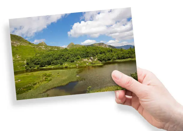 Lago Nero (Black Lake) locality Abetone, Tuscan Emilian Apennine - Italy