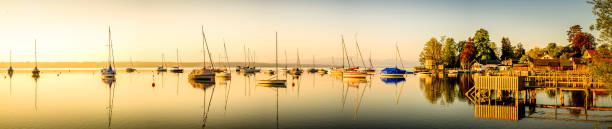 sailboat at the lake starnberger see - Tutzing - bavaria