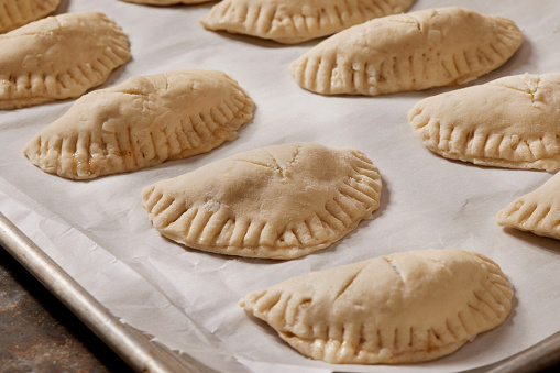 Preparing Apple Pie Hand Pies using Refrigerated Biscuit Dough