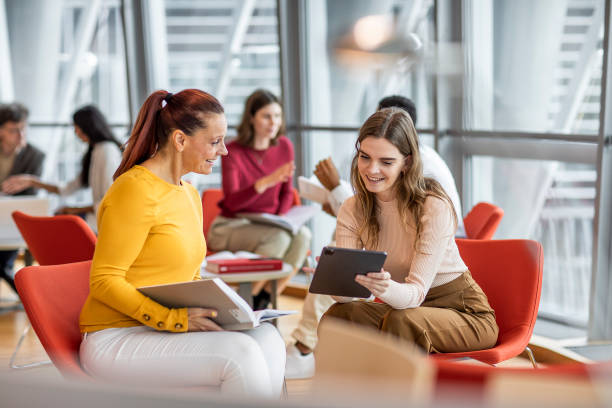 istock Business people at a conference 1445248891