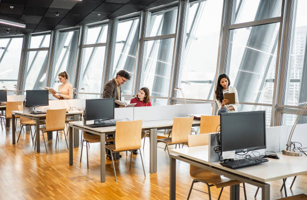 istock Business people working in the office 1445249171