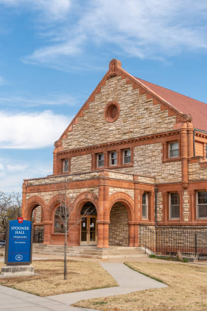 Rock Chalk Flag on the Campus of the University of Kansas Rock Chalk flag at the University of Kansas. lawrence kansas stock pictures, royalty-free photos & images