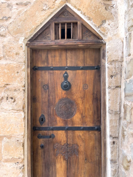 istock Artistic and cultural door models and embroidered structure in Mardin 1445255587