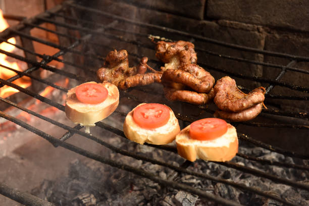 istock Cow bowels presented on a grill. Argentine Traditional cuisine. 1445258430