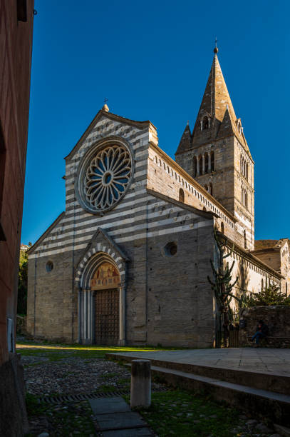 istock Fieschi Abbey in Liguria 1445272328