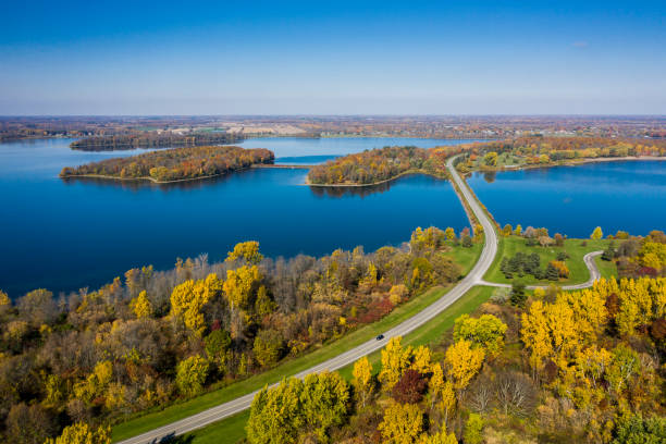 istock Aerial view of St. Lawrence Park 1445275861