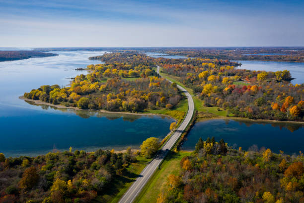 istock Aerial view of St. Lawrence Park 1445276100