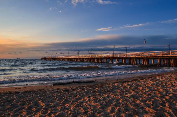 istock Beautiful morning seaside landscape. 1445276113