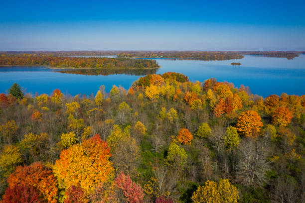 istock Aerial view of St. Lawrence Park 1445276804
