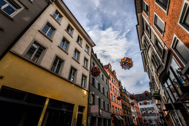 istock Low Angle View Of Beautiful Buildings In Konstanz, Germany 1445276964