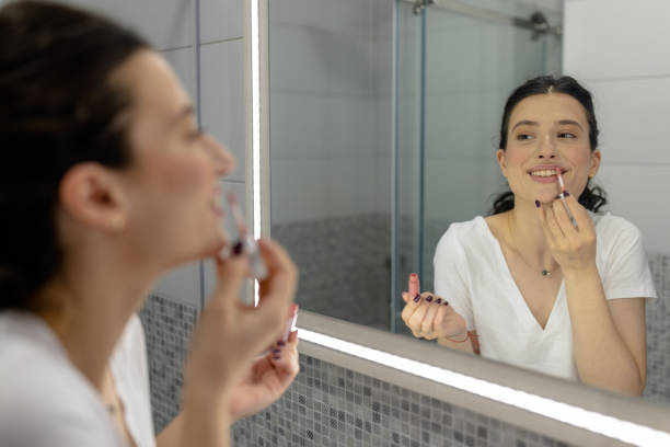 istock Happiness is the most beautiful makeup 1445279235