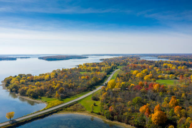 istock Aerial view of St. Lawrence Park 1445280103