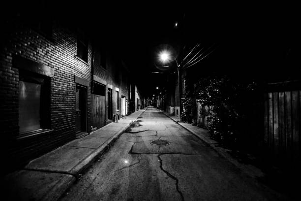 istock Dark alley  - Montreal 1445280275