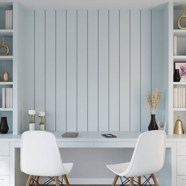 istock Study Room Frame Mockup, Young Room Mockup, Study Room Wall Mockup, Interior Mockup 1445280366